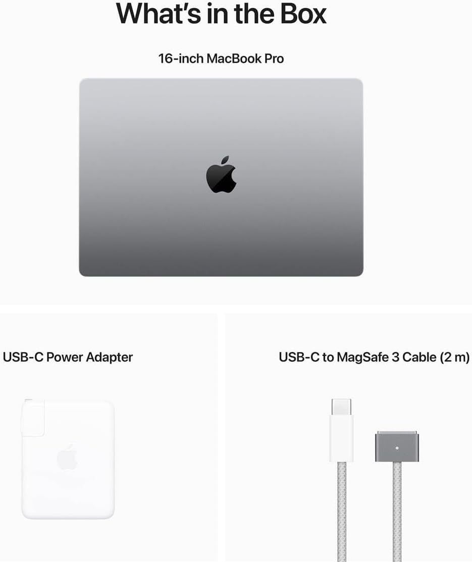 14-inch 16GB RAM 512GB SSD Space Gray Laptop E764688