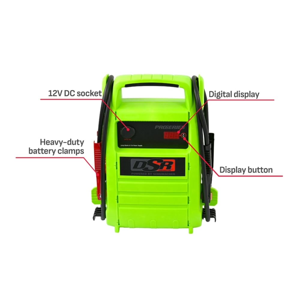 Portable 12V Jump Starter & Power Station 2000 Peak Amps E370627