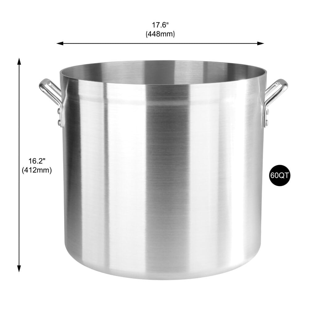 60 Qt Aluminum Stock Pot S63361