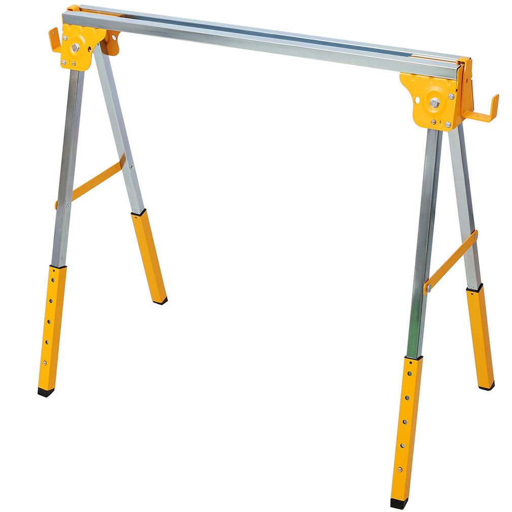 2 Pack Adjustable Steel Saw Horses Q572