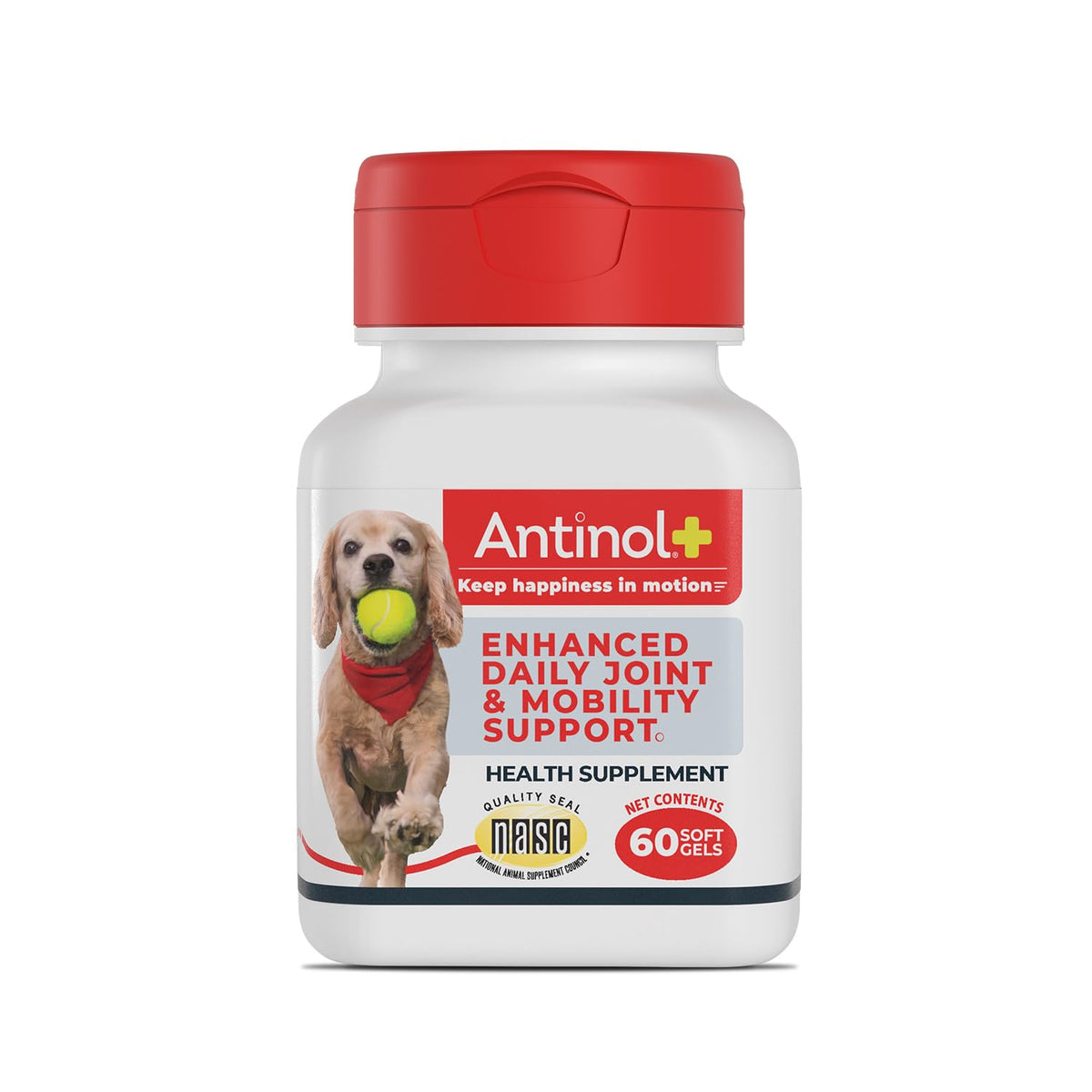 Hip & Joint Supplement for Dogs, 60 Soft Gels J832