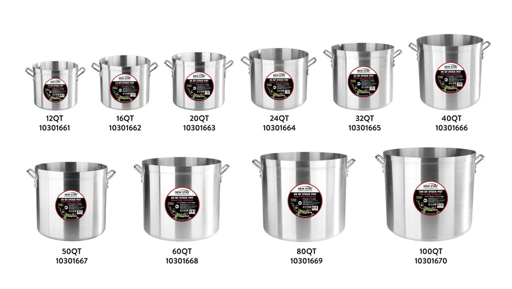 60 Qt Aluminum Stock Pot S63361