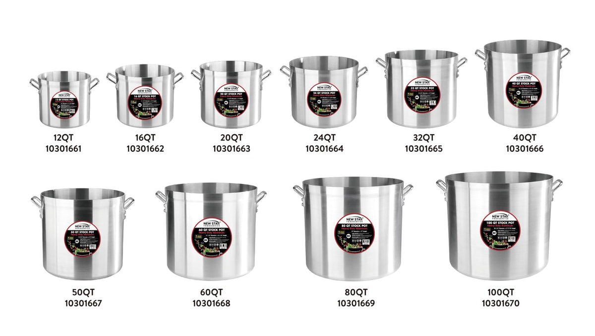 60 Qt Aluminum Stock Pot S63361