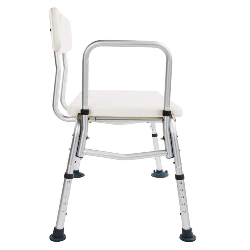 Shower Chair Bath Seat with Padded Armrests and Back F695