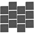Black Natural Stone Cup Coaster Set F515101