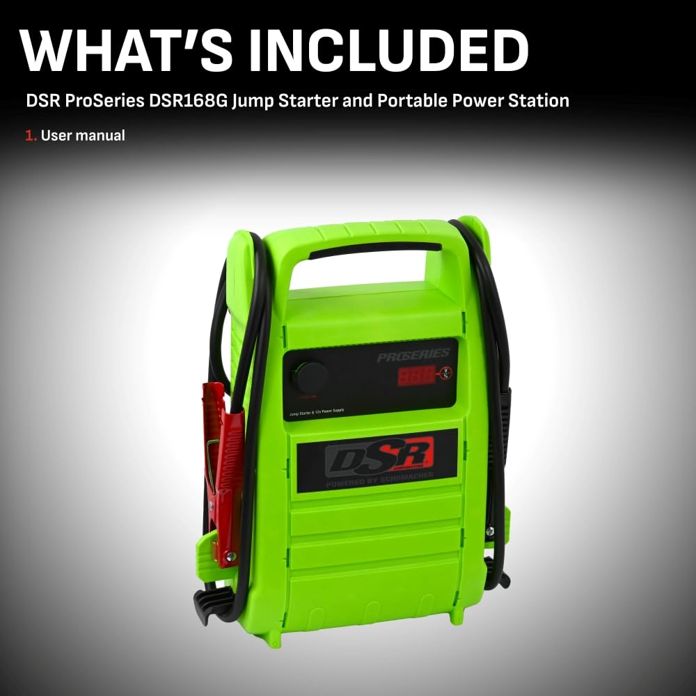 Portable 12V Jump Starter & Power Station 2000 Peak Amps E370627