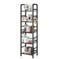 5 Tier Black Metal Bookshelf I184287