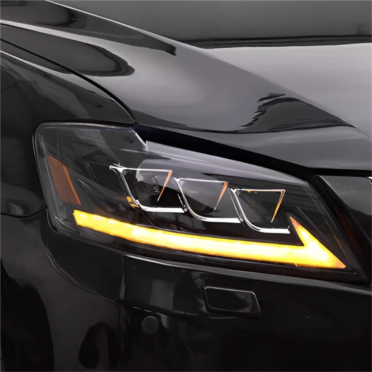 Toyota Camry 2006-2011 LED Headlight Assembly Projector Lens Q69757
