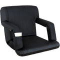 20.5"/25" Wide Padded Stadium Seat with Back Support Y6112