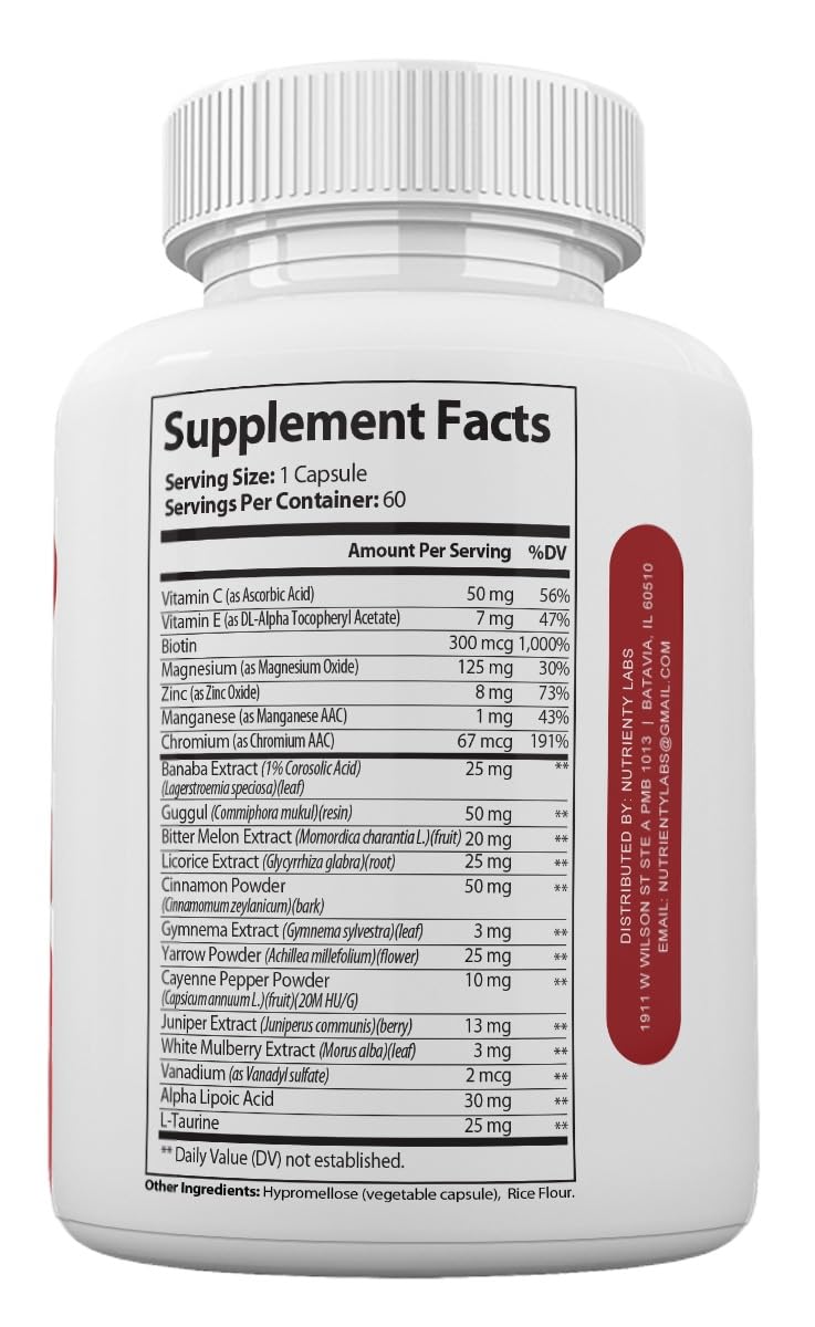 3 Pack 180 Capsules Blood Stabilizer Capsules U975