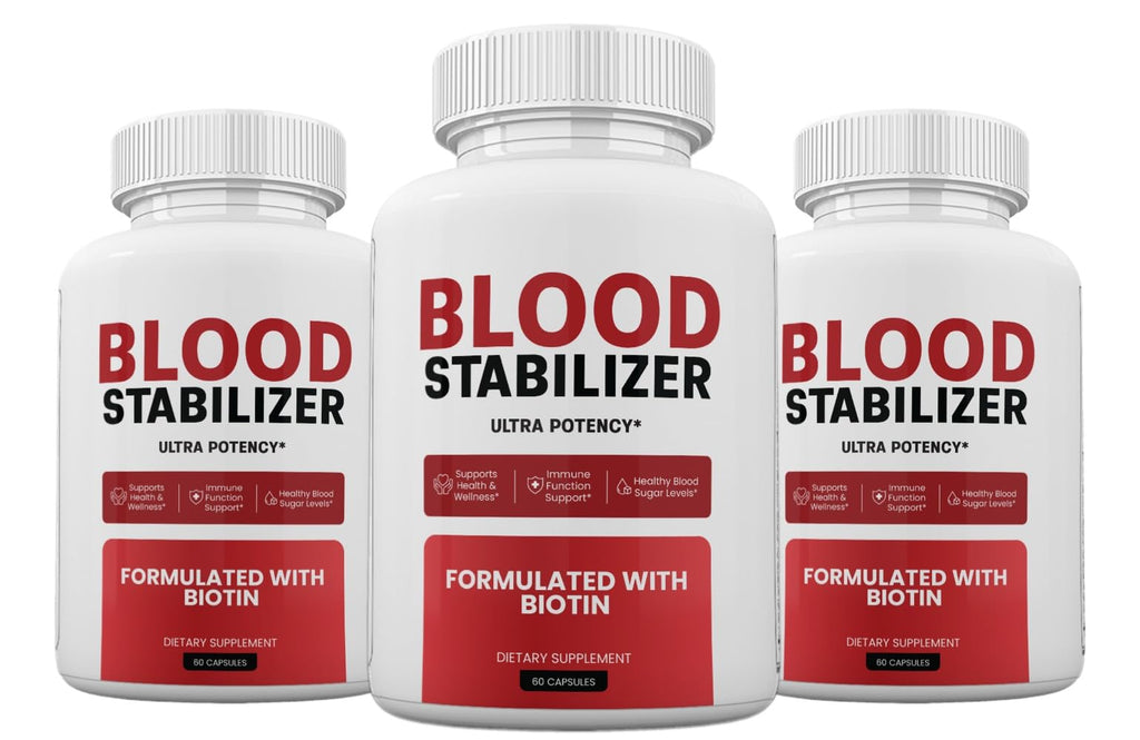3 Pack 180 Capsules Blood Stabilizer Capsules U975