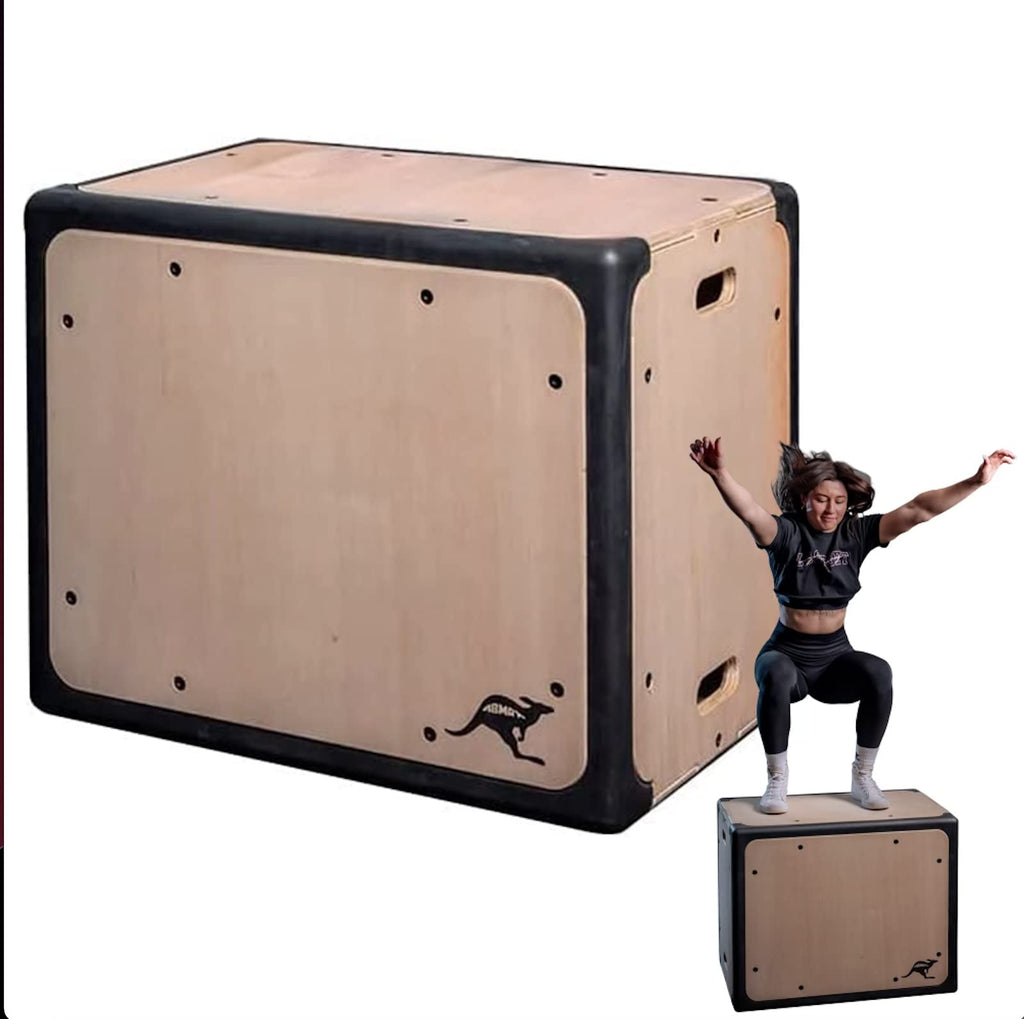3 in 1 Foam and Wood Plyometric Box V823