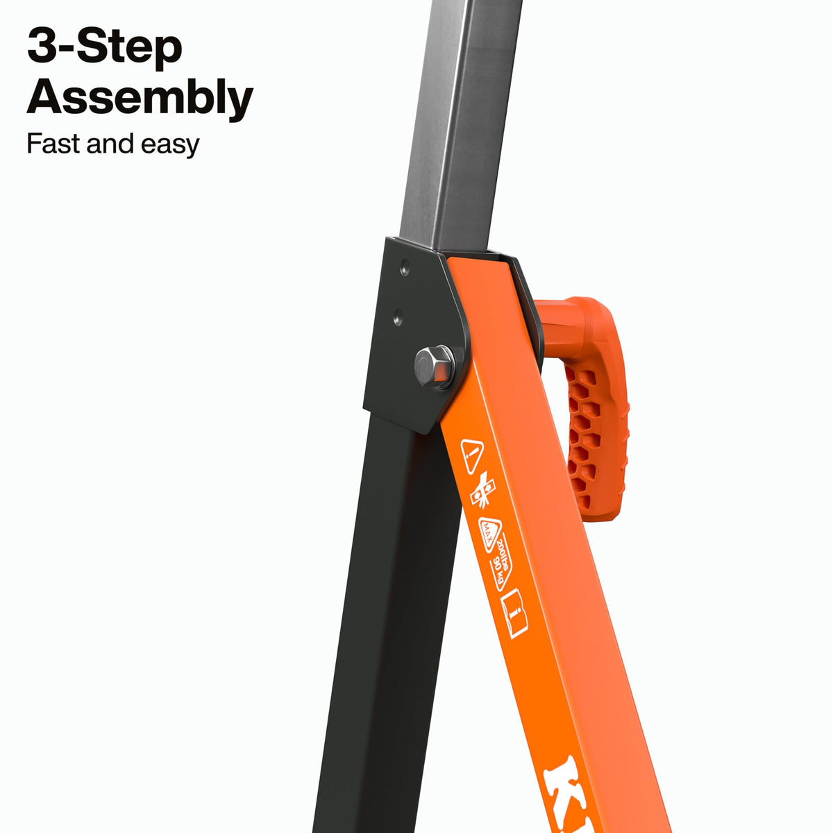 Roller Stand, 200-Pound Load Capacity, Adjustable Height B19218