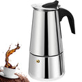 12 Cup Stainless Steel Stovetop Espresso Moka Pot 600ml D33190