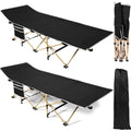 2 Pack Camping Cot with Carry Bag P65908