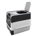 Enclosed Cat Litter Box with Lid and Scoop Q18234