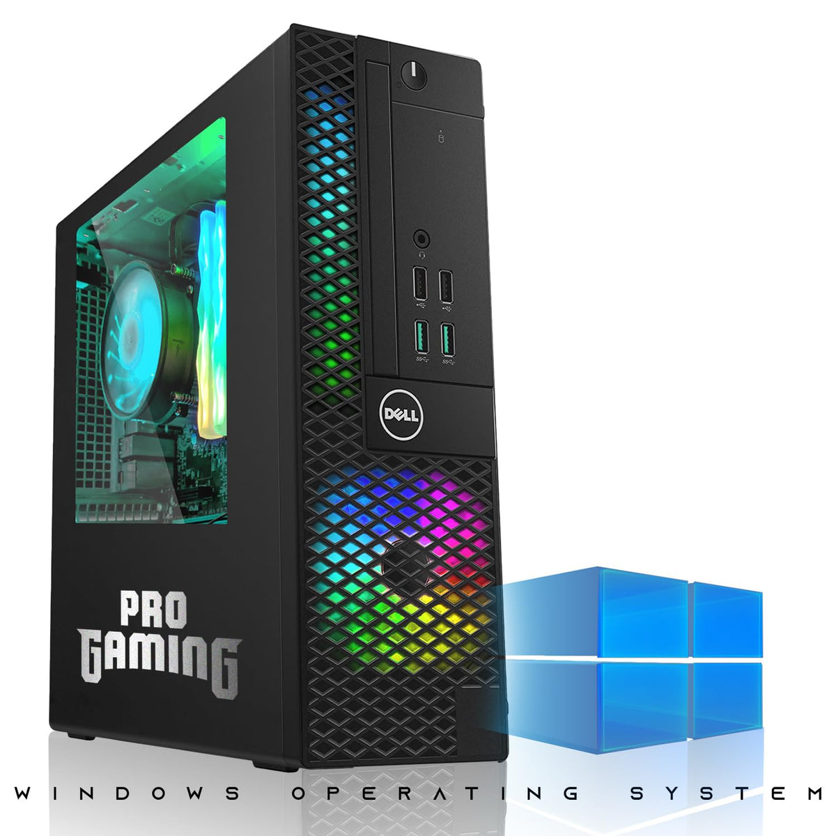 Intel Core i5 32GB RAM 1TB SSD Desktop PC with 24 Inch Monitor Z381769
