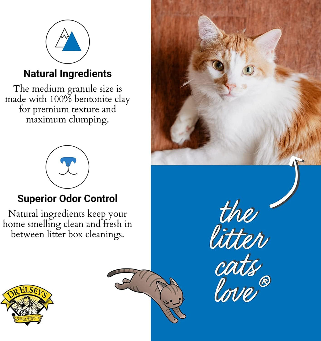 Clumping Clay Cat Litter 40 lb. Bag J48196