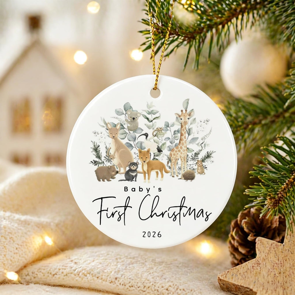 Baby First Christmas Ornament 2026 W24897
