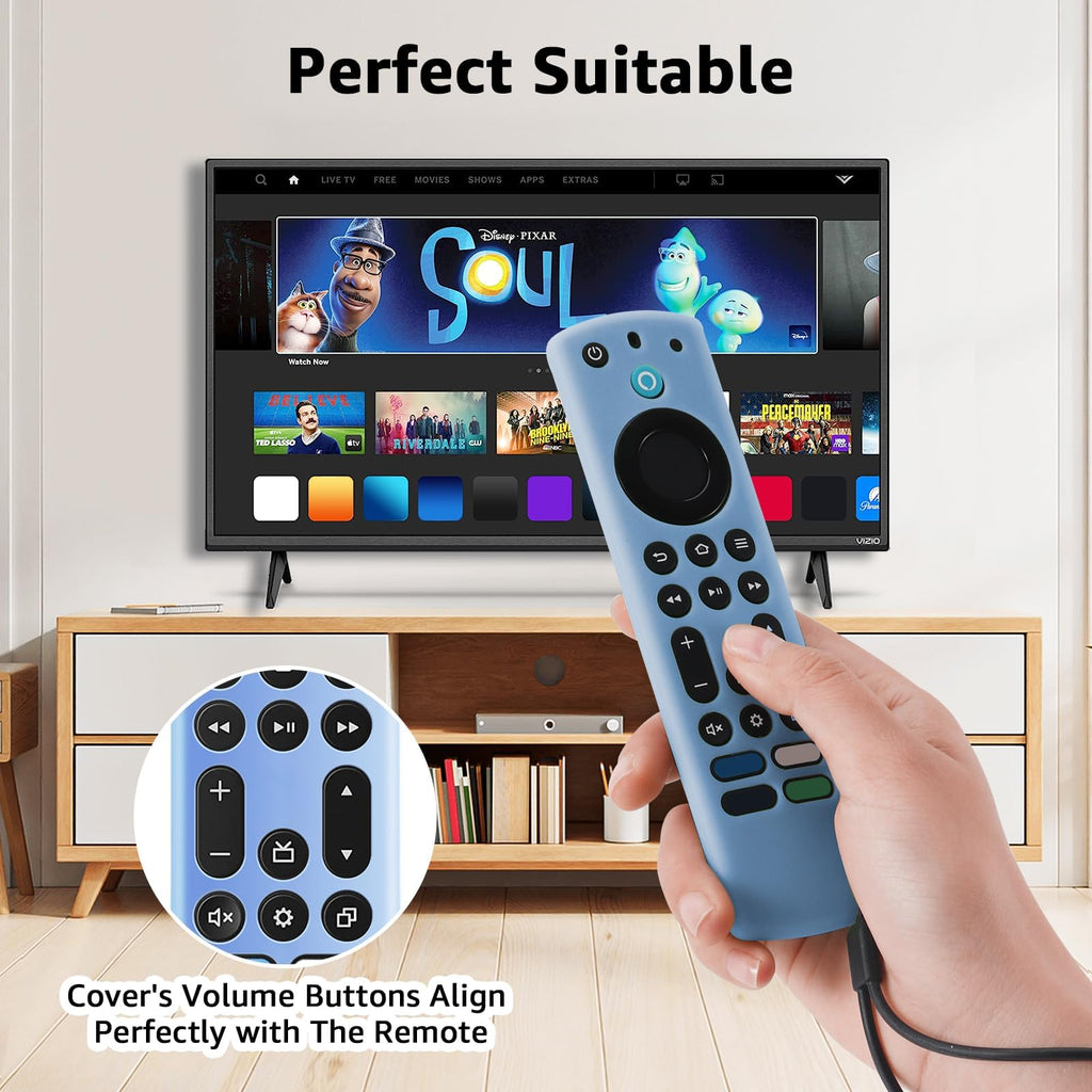 Silicone Remote Cover Glow in The Dark with Lanyard N769