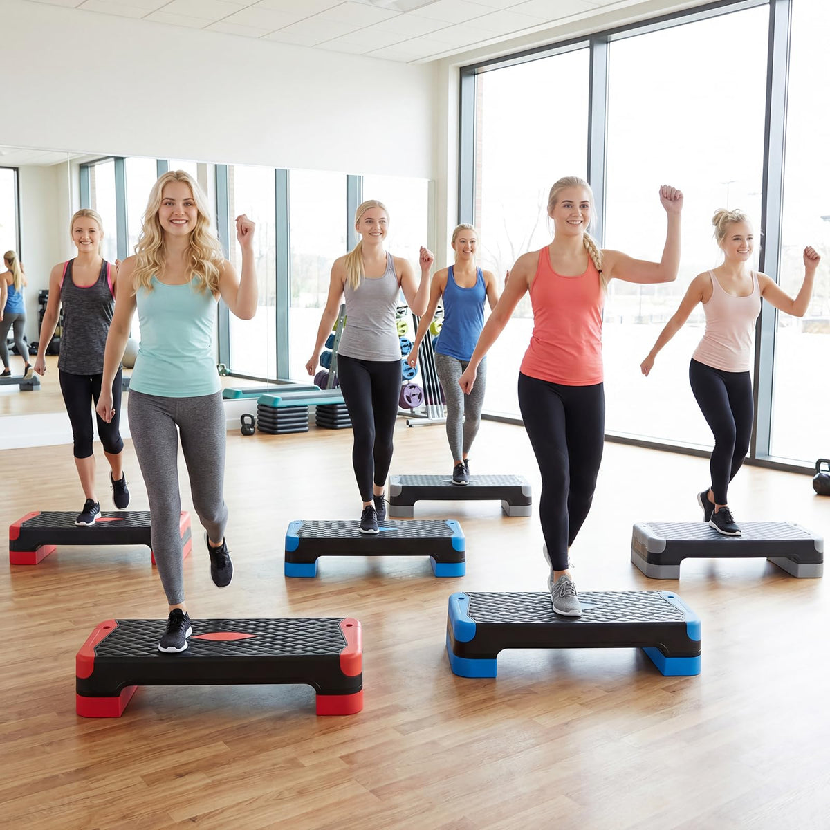 Adjustable Exercise Stepper X66228