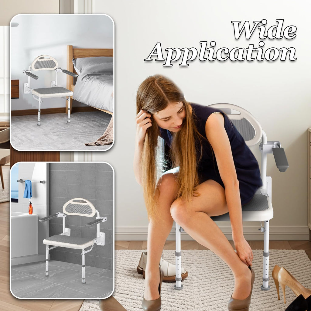 18” Folding Wall Mounted Shower Seat N435503