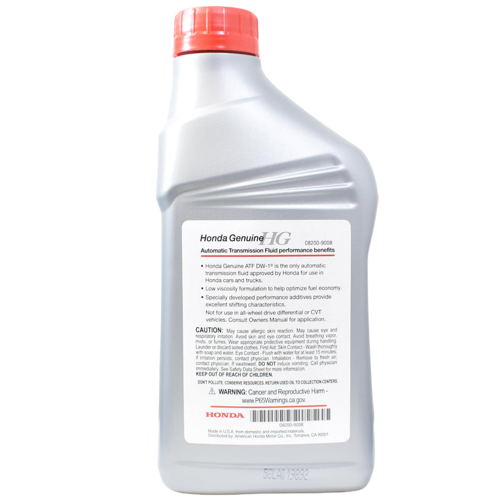 Automatic Transmission Fluid 1 Quart W937336