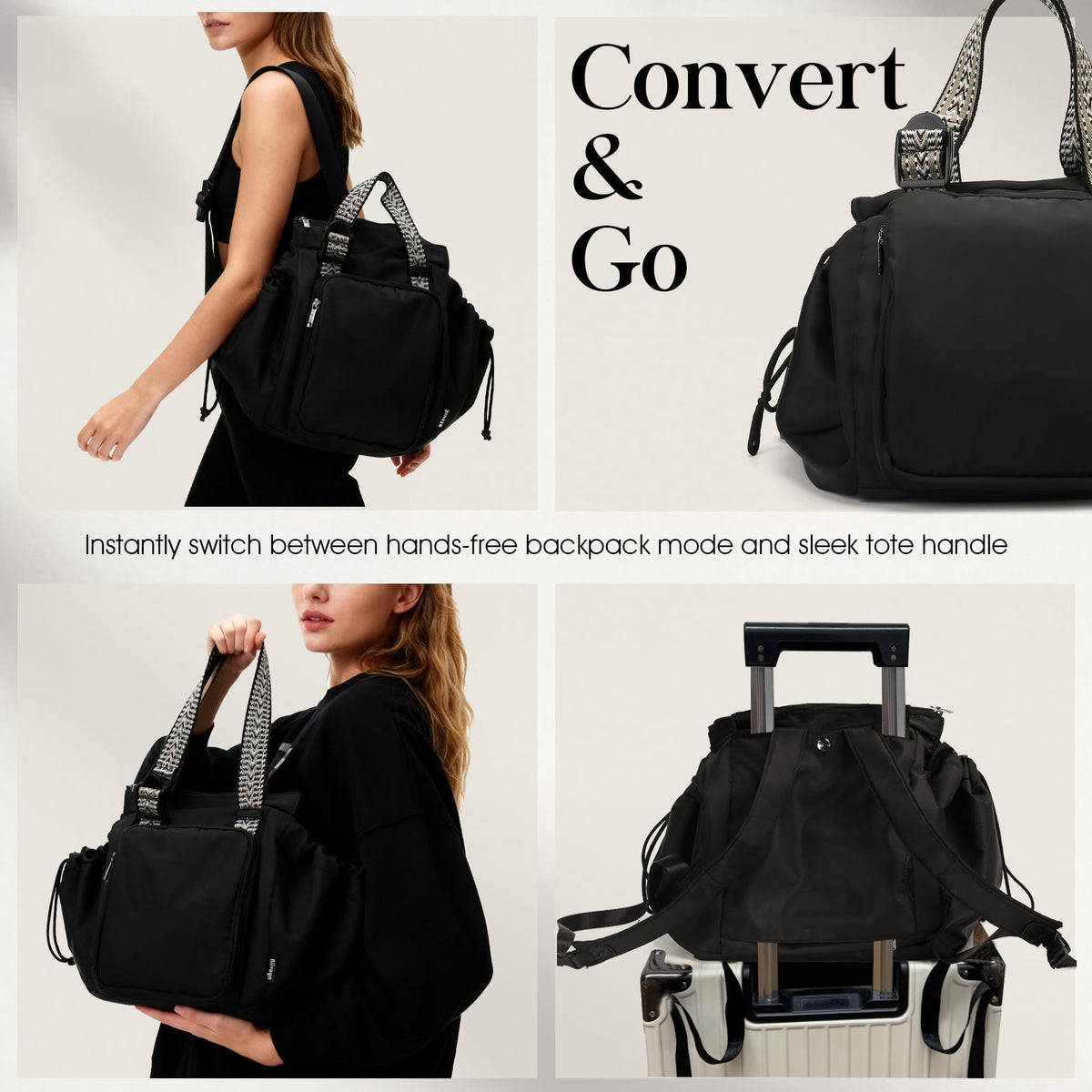 Tote Bag with 16 Pockets B550624