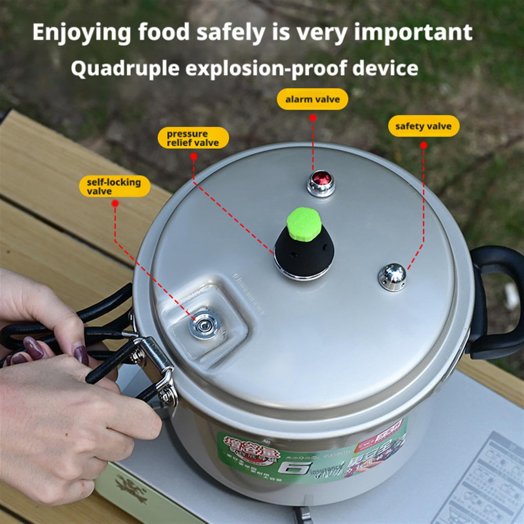 2L Aluminum Alloy Pressure Cooker I813388