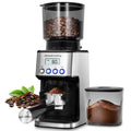 Silver Conical Burr Coffee Grinder Y60575