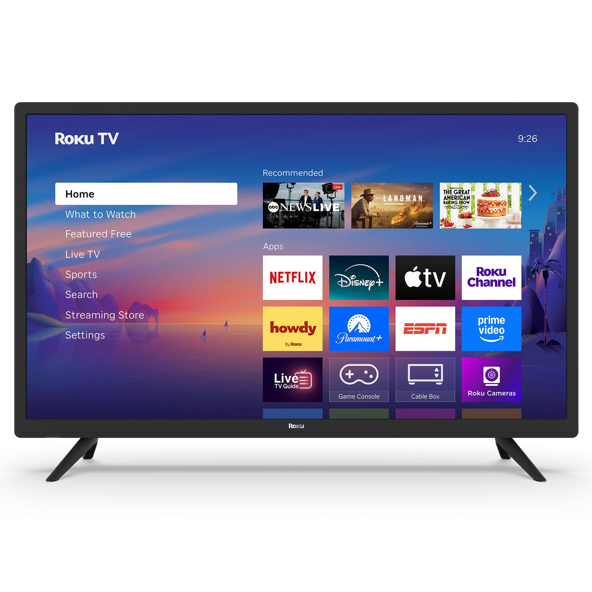 32-Inch 720p HD Smart TV with Voice Remote Y28110