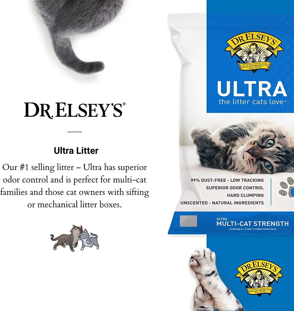 Clumping Clay Cat Litter 40 lb. Bag J48196