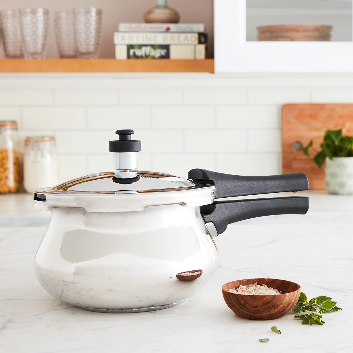Stainless Steel 2-Liter Pressure Cooker E11764