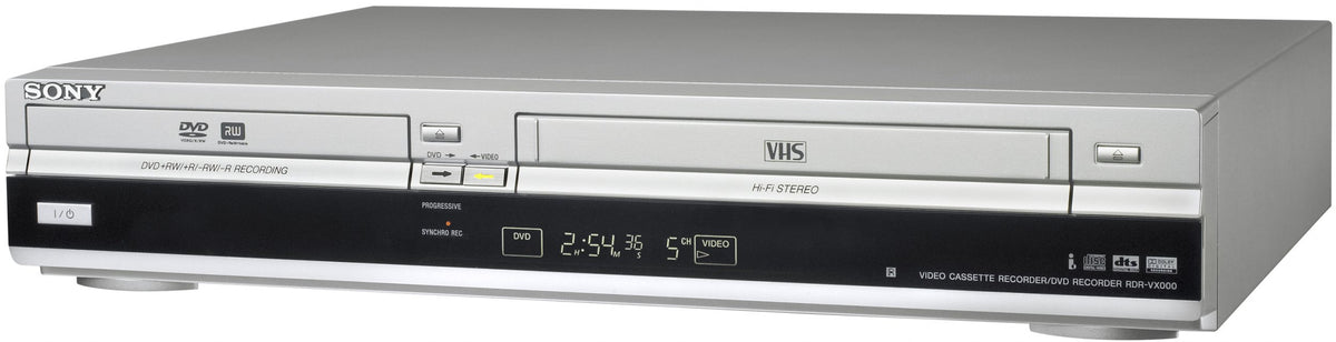 DVD Recorder & VHS Combo Player J277505