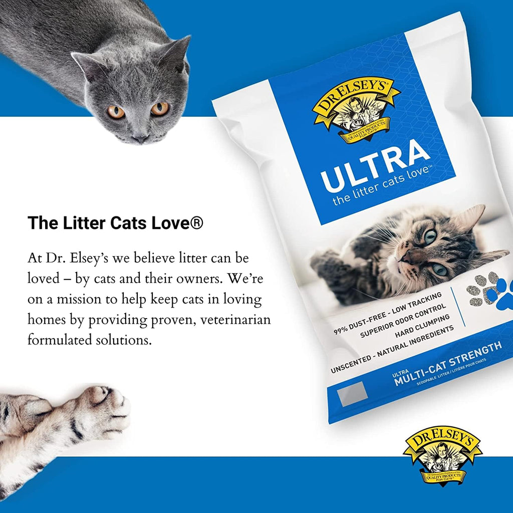 Clumping Clay Cat Litter 40 lb. Bag J48196