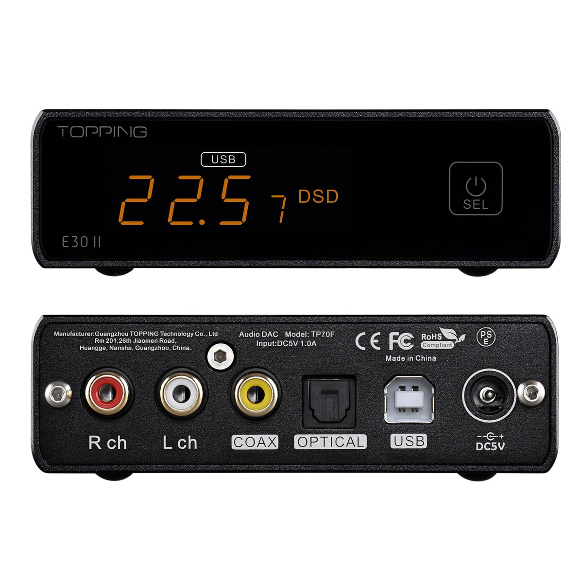 Black DAC with Dual AK4493S Chips X93631