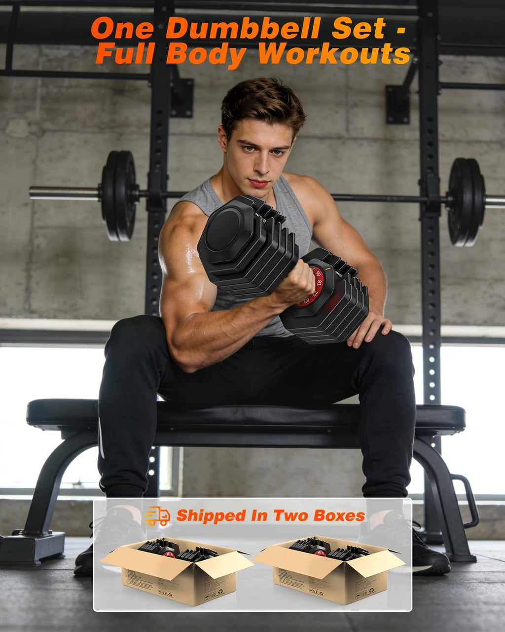 Adjustable Dumbbell Set Q6402