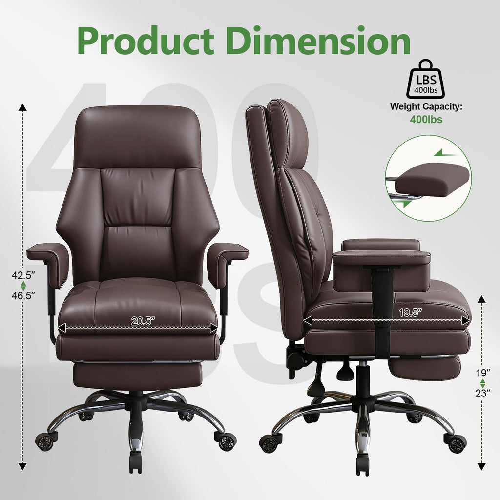 Brown Ergonomic Office Chair T395167