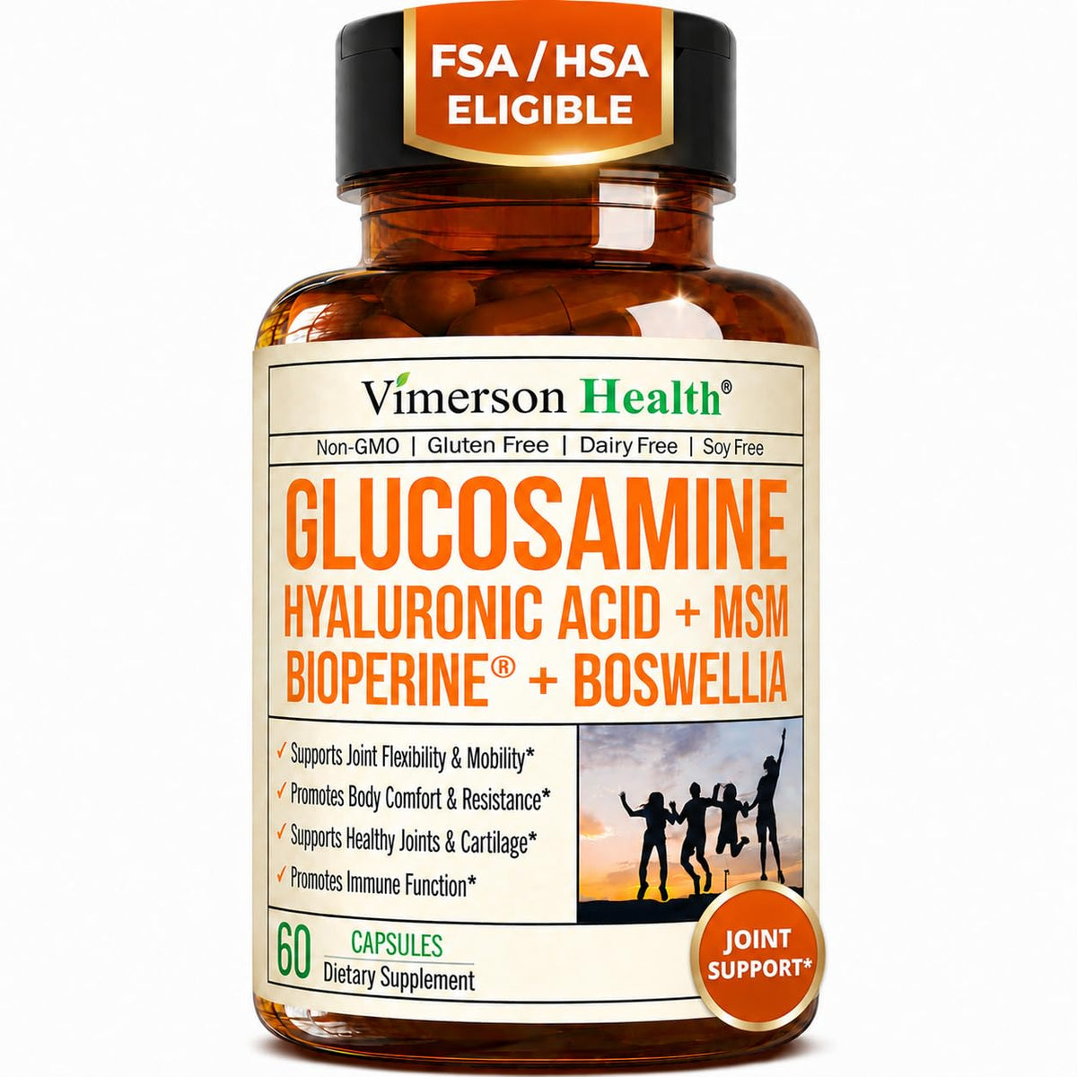 Glucosamine Sulfate 1000mg Joint Supplement 60 Caps G122