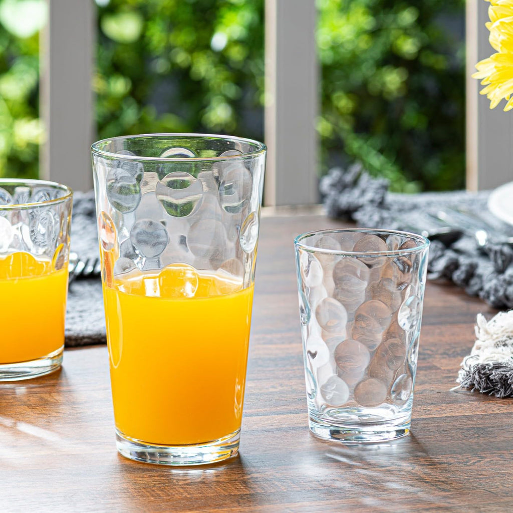 Set of 12 Stackable Drinking Glasses C5682