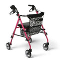 Lightweight Aluminum Foldable Rollator Walker X862