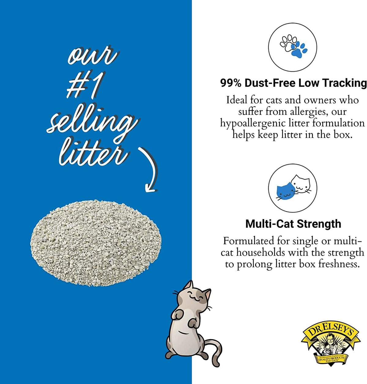 Clumping Clay Cat Litter 40 lb. Bag J48196