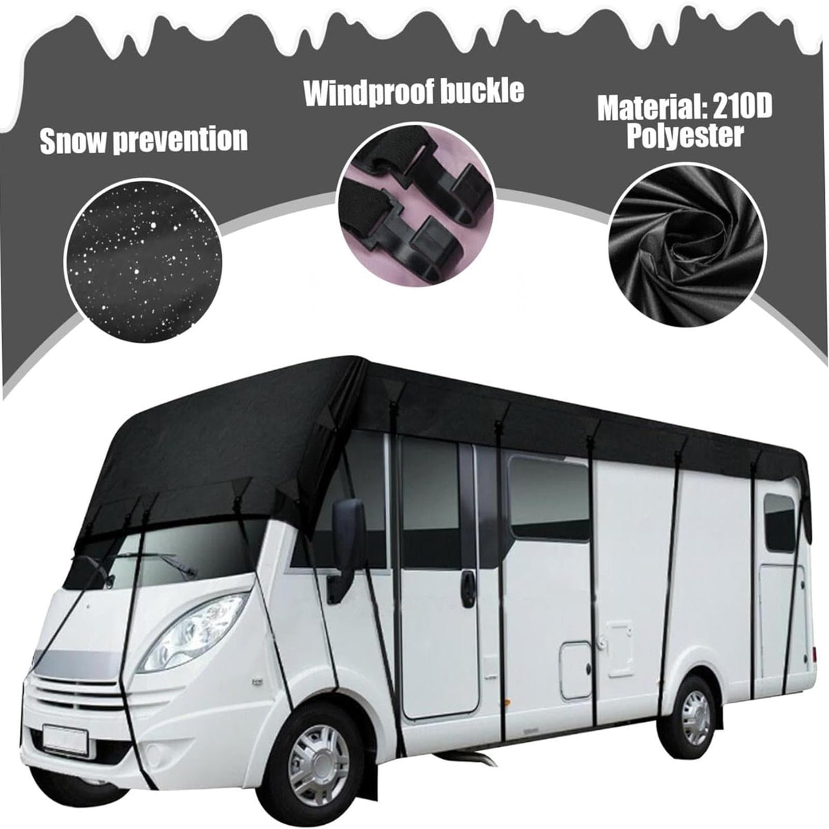 12-42 ft Travel Trailer RV Cover D467
