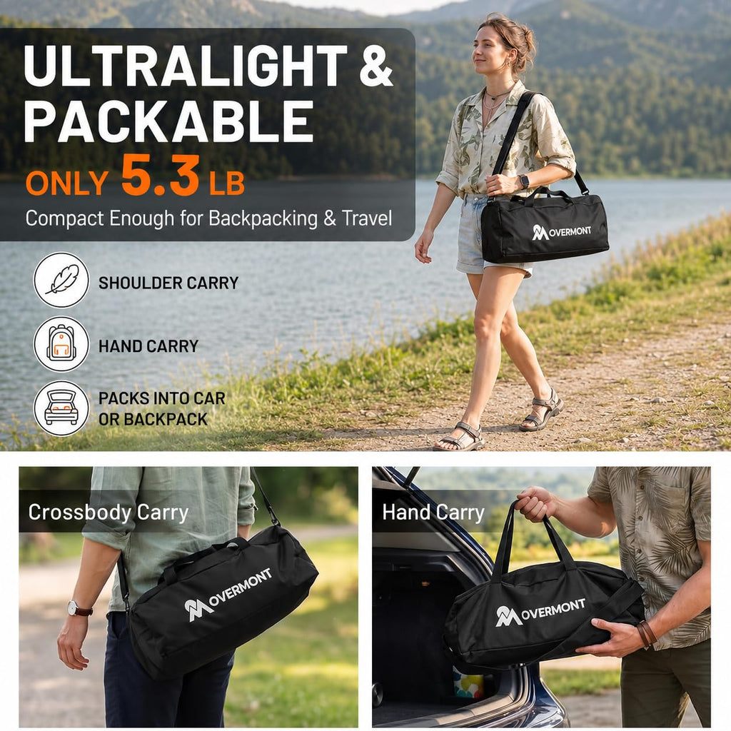 Portable Camping Cot with Pillow Pocket M39818