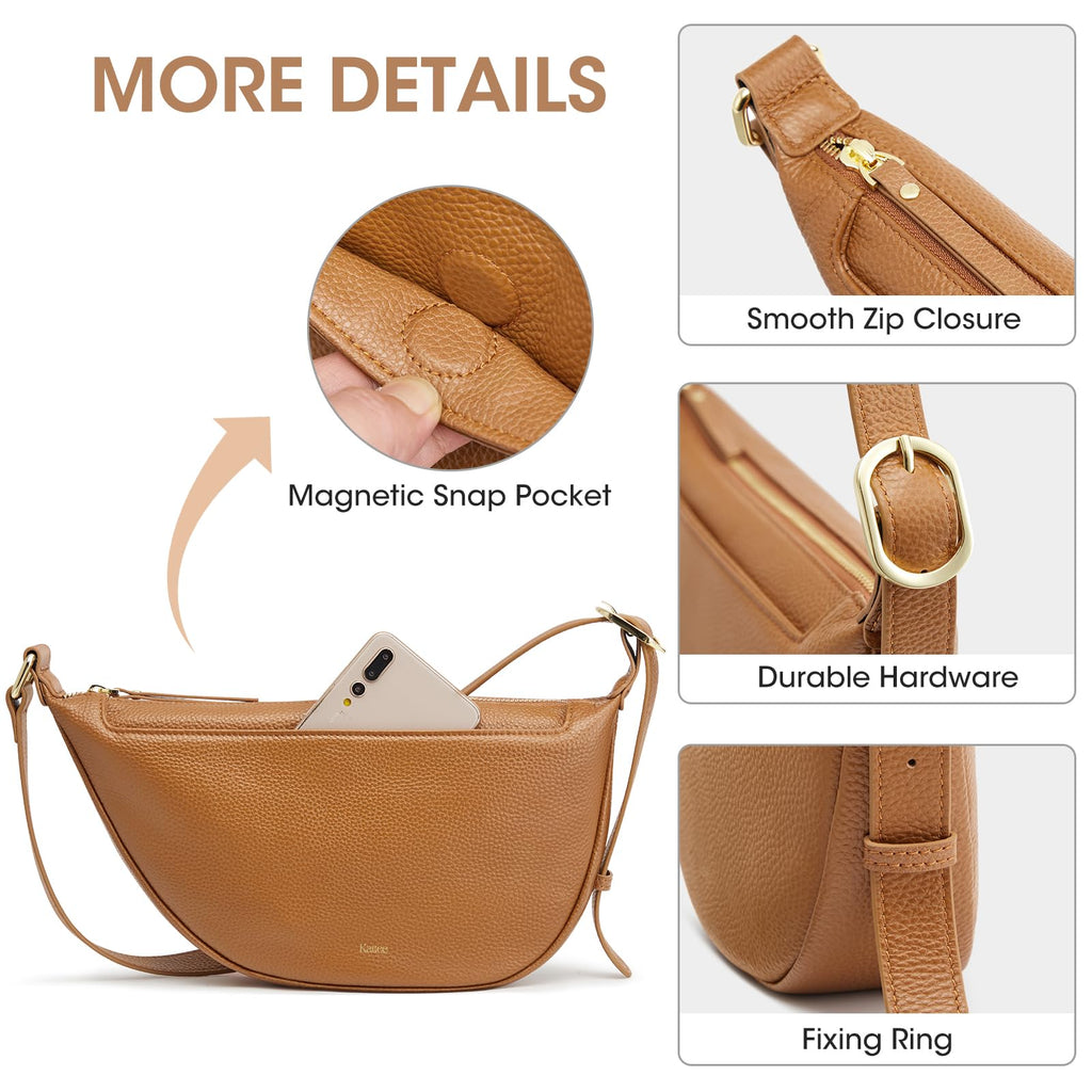 Leather Crossbody Purse with Adjustable Strap M622929