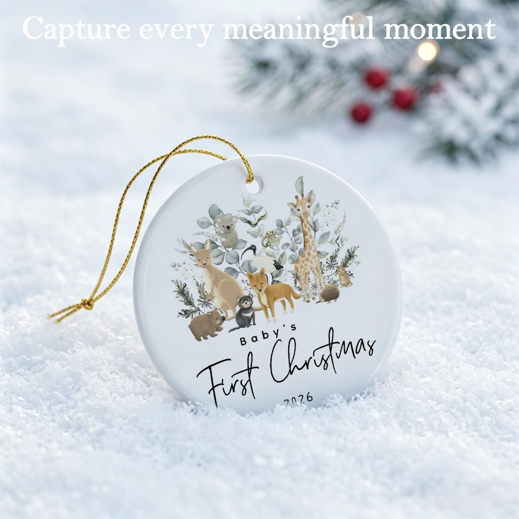 Baby First Christmas Ornament 2026 W24897