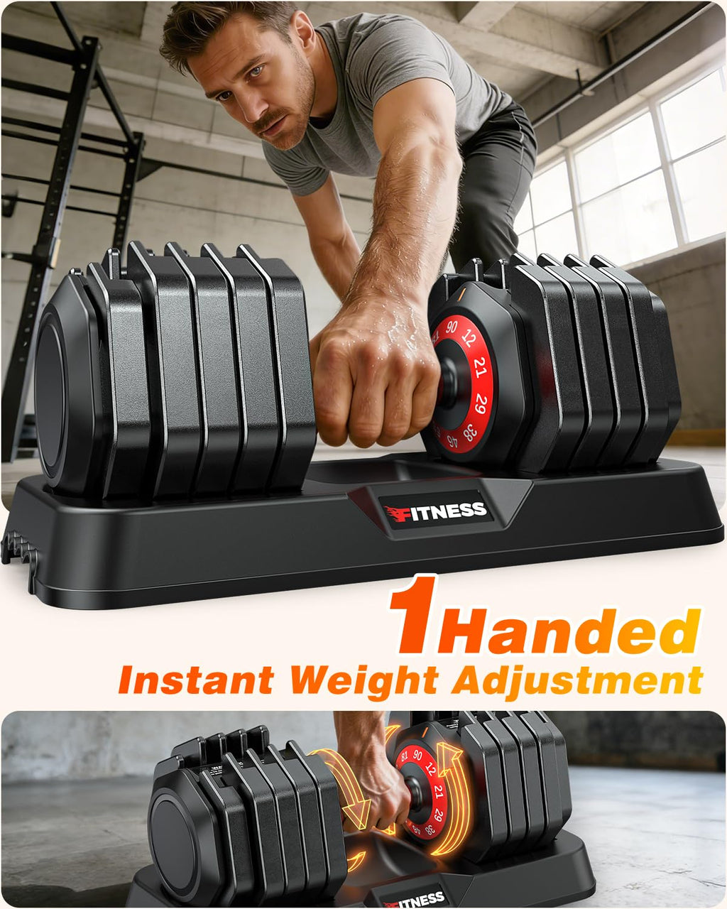 Adjustable Dumbbell Set Q6402