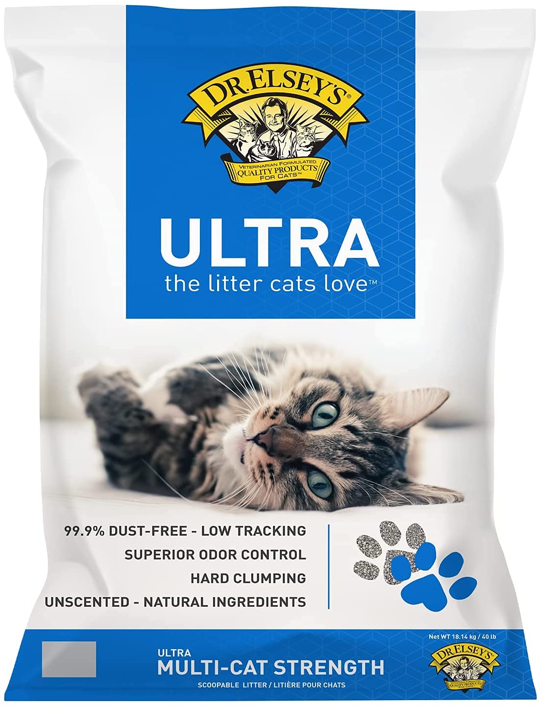 Clumping Clay Cat Litter 40 lb. Bag J48196