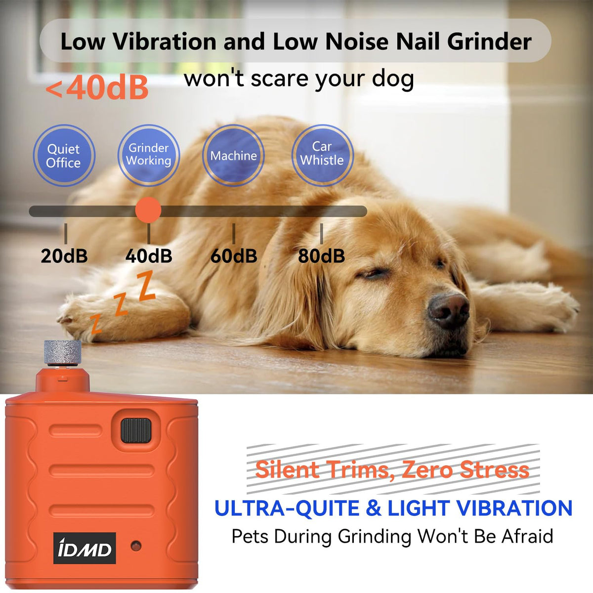 Dog Nail Grinder with Light B817799