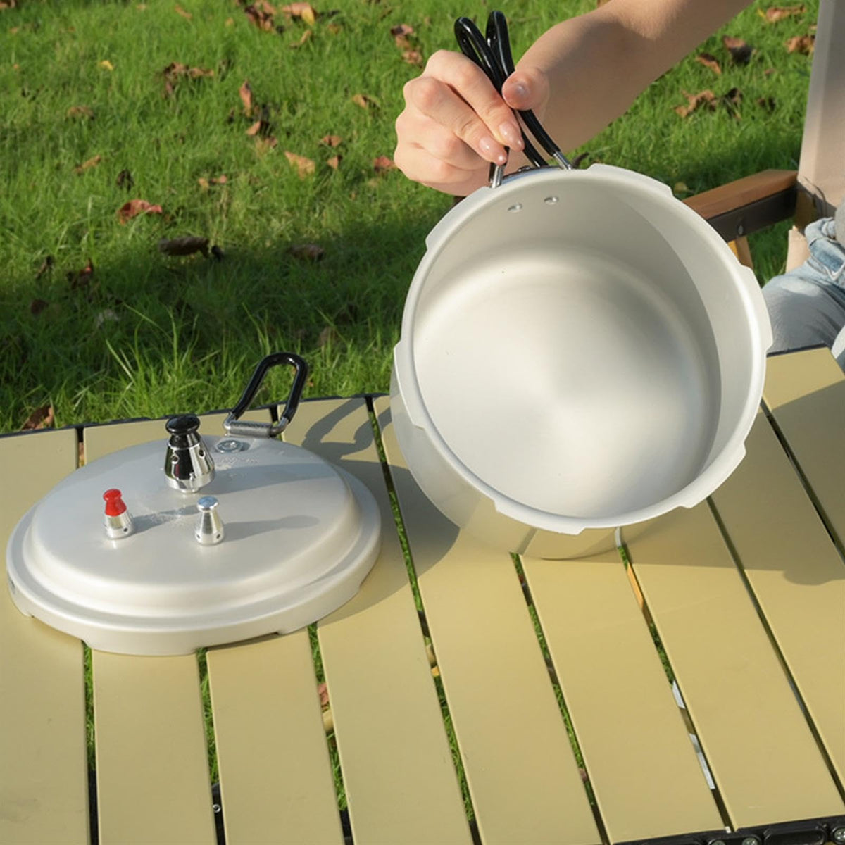 2L Aluminum Alloy Pressure Cooker I813388